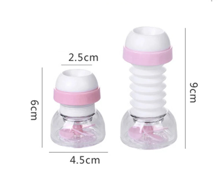 360° Rotating Faucet Extender | Adjustable Water-Saving Sink Tap Attachment | Universal Kitchen Faucet Connector | Faucet Filter Nozzle