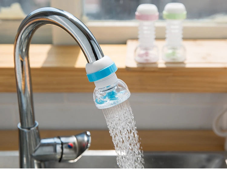 360° Rotating Faucet Extender | Adjustable Water-Saving Sink Tap Attachment | Universal Kitchen Faucet Connector | Faucet Filter Nozzle