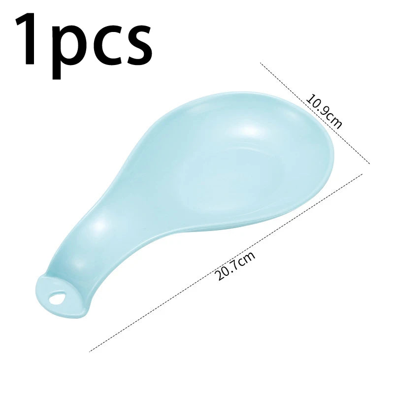 Large Kitchen Spoon Rest Holder | Heat-Resistant Cooking Utensil Rest | Countertop Spoon Holder