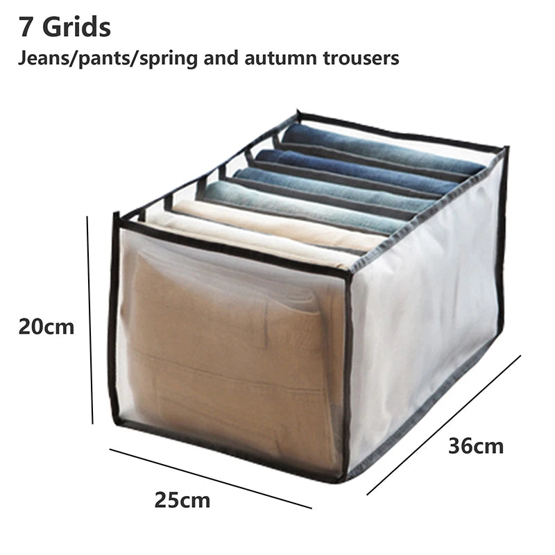 Dresser Drawer Organizer | Closet Storage Box for Clothes