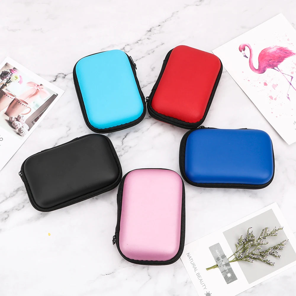 Portable Electronics Organizer Case | Waterproof Travel Cable Storage Bag for Chargers, Earphones & USB Accessories