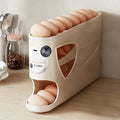 Rolling Egg Holder for Refrigerator | 30-Egg Capacity Automatic Rolling Egg Rack | Fridge & Kitchen Organizer