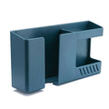 Wall Mounted Remote Controller Storage Box Mobile Phone Charging Holder Storage Box Universal Phone Stand Pen Pencil Organizer