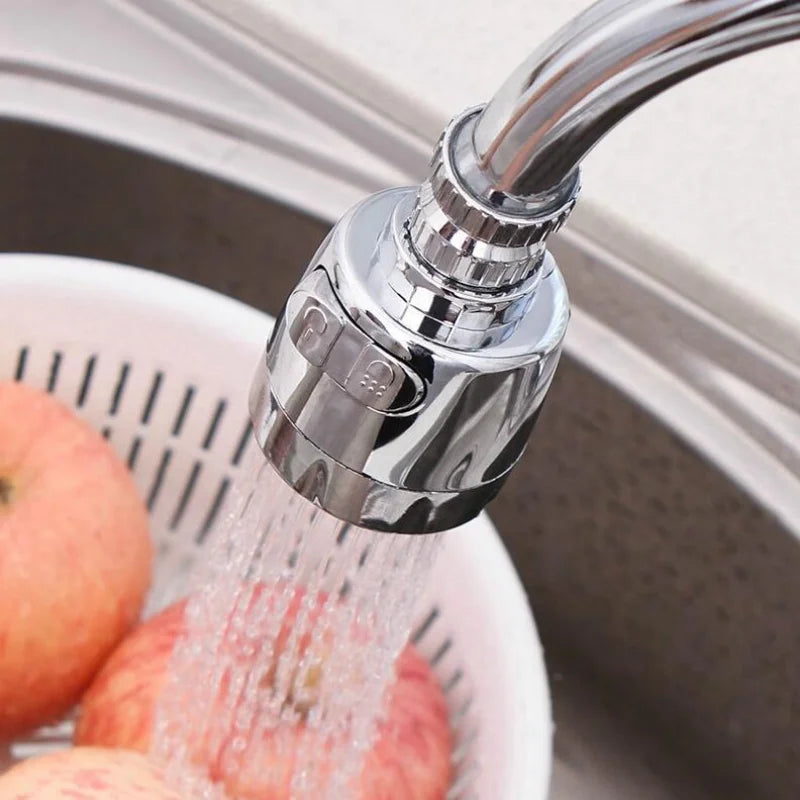 Universal Kitchen Faucet Adapter | 360° Rotating Faucet Extender | 2/3 Mode Water-Saving Spray Nozzle | Splash-Proof Faucet Aerator