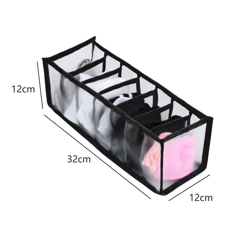 Dresser Drawer Organizer | Closet Storage Box for Clothes