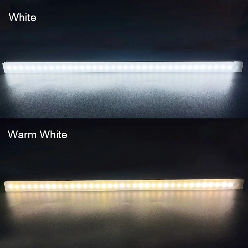 Rechargeable Motion Sensor LED Light Bar | Wireless Lighting | USB Dimmable Light | Under Cabinet, Kitchens, Closets, Stairways, Hallways, Bedrooms