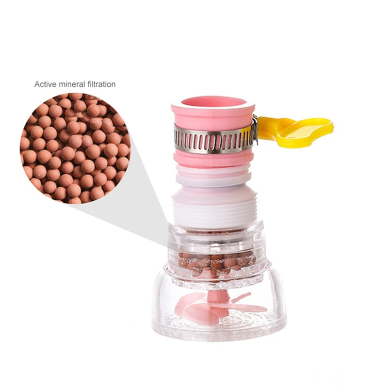 360° Rotating Faucet Extender | Adjustable Water-Saving Sink Tap Attachment | Universal Kitchen Faucet Connector | Faucet Filter Nozzle
