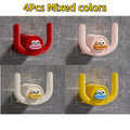Self-Adhesive Shower Slipper Holder | Wall Mount Bathroom Hook for Shower Shoes, Washcloths & Hair Accessories | No-Drill Organizer