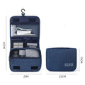 Waterproof Hanging Toiletry Bag | Home or Travel Organizer | Cosmetic & Bathroom Storage Pouch for Men & Women