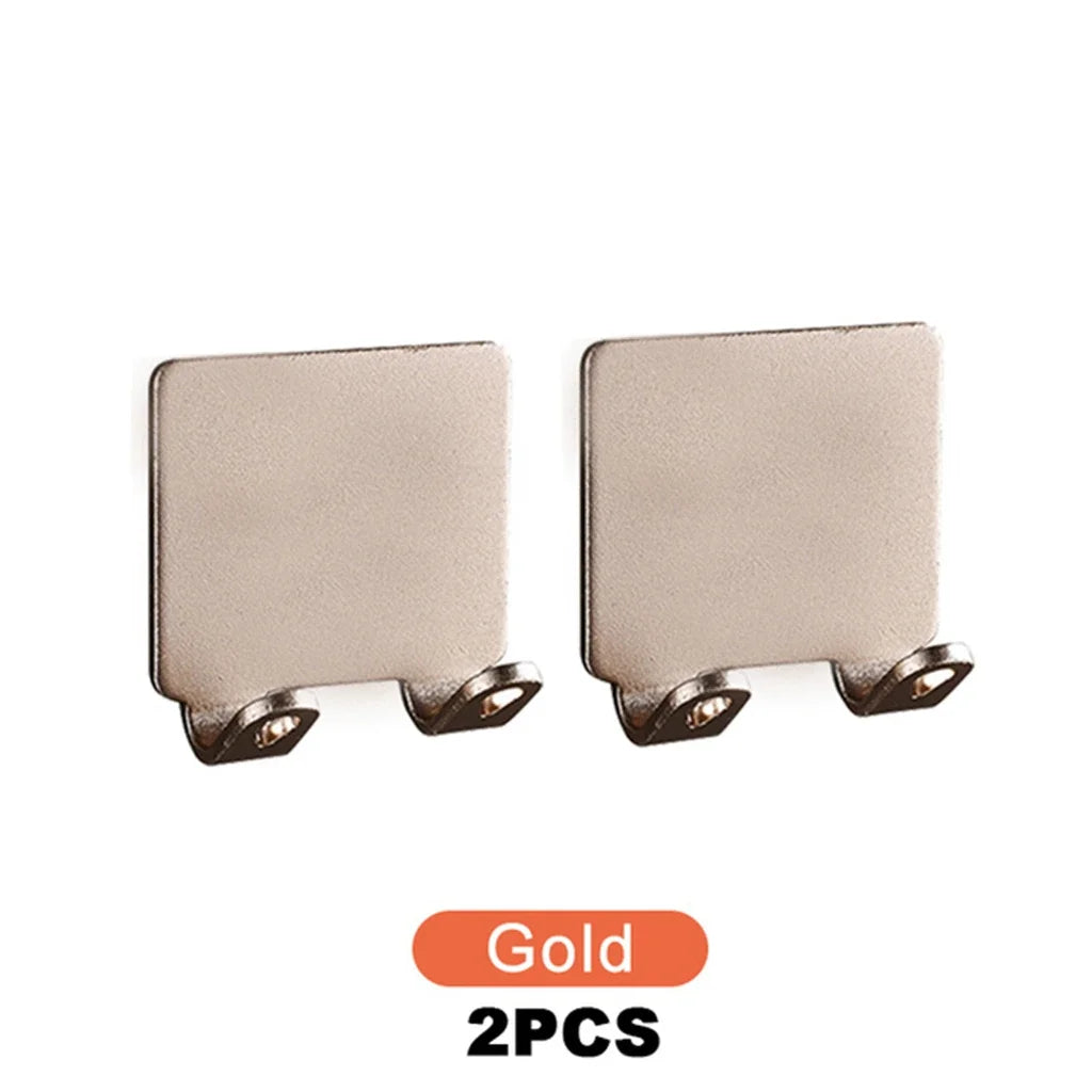 Self-Adhesive Razor Holder Hooks | No Drill Wall Mounted Shaver Organizer | Bathroom & Shower Storage Hooks