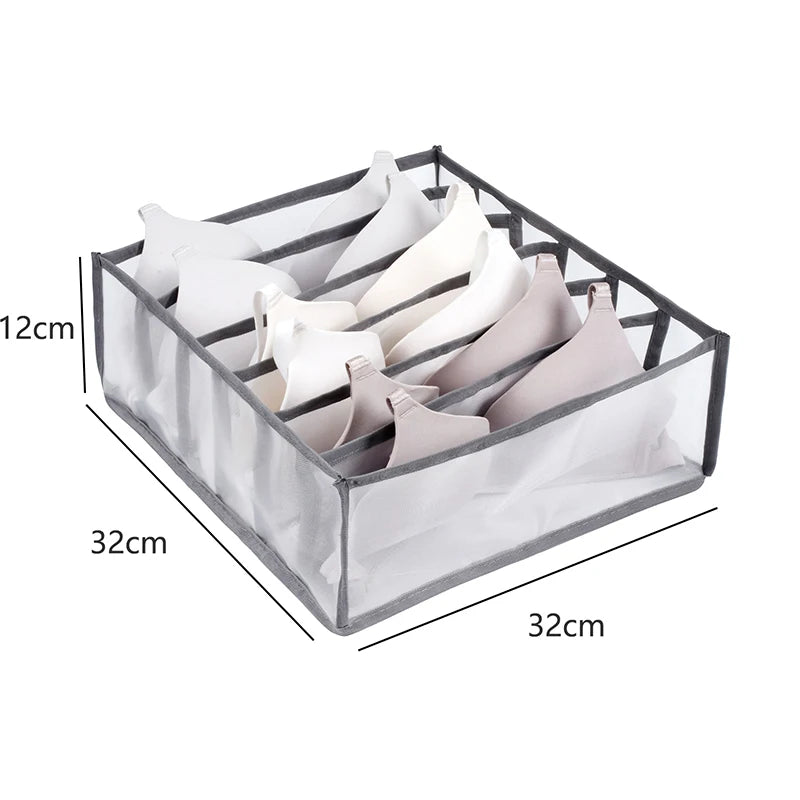 Dresser Drawer Organizer | Closet Storage Box for Clothes