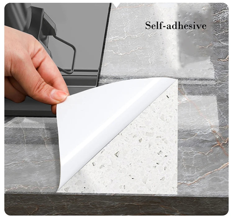 Marble Peel & Stick Wallpaper | Waterproof Oil-Proof Contact Paper for Kitchen Countertops, Cabinets & Backsplash Renovation