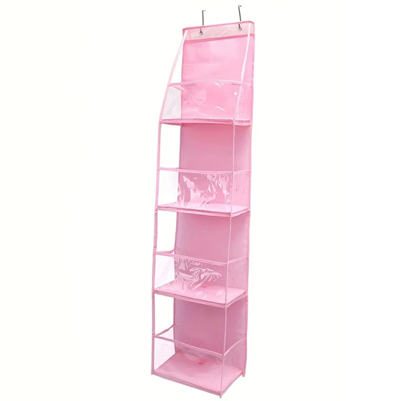 1pc Storage Hanging Bag Behind the Door, Suitable for Storing Cosmetics, Clothes, Hats, Shoes, and Towels in Various Room Types