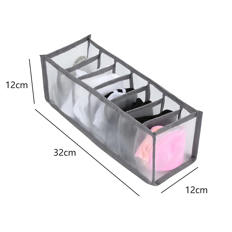 Dresser Drawer Organizer | Closet Storage Box for Clothes