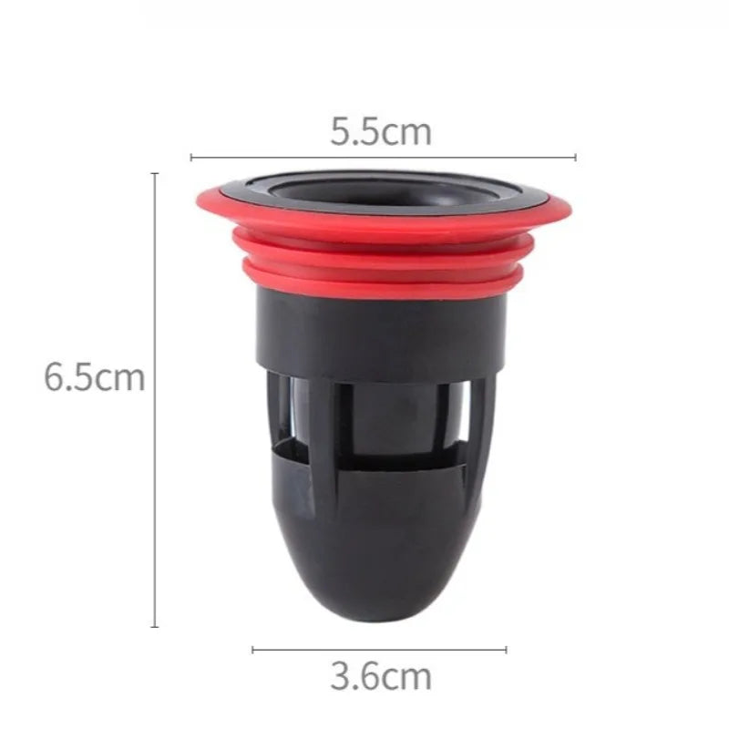 Floor Drain Anti-Odor Insert | Drain Deodorizer & Pest Control | Bathroom and Shower Floor Drain Smell Blocker | Quick Drainage Insert
