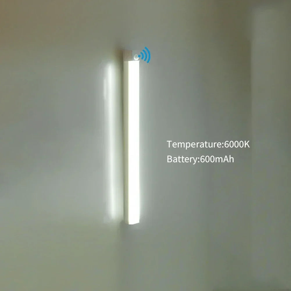 Rechargeable Motion Sensor LED Light Bar | USB Dimmable Under Cabinet Light | Wireless Closet, Stair & Kitchen Lighting