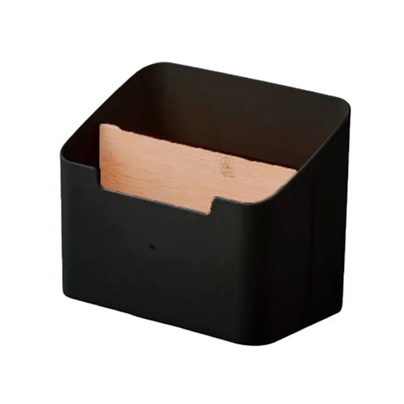 Plastic Desktop Storage Box for Remote Controls Tissues Cosmetics Office Supplies Living Room Organization