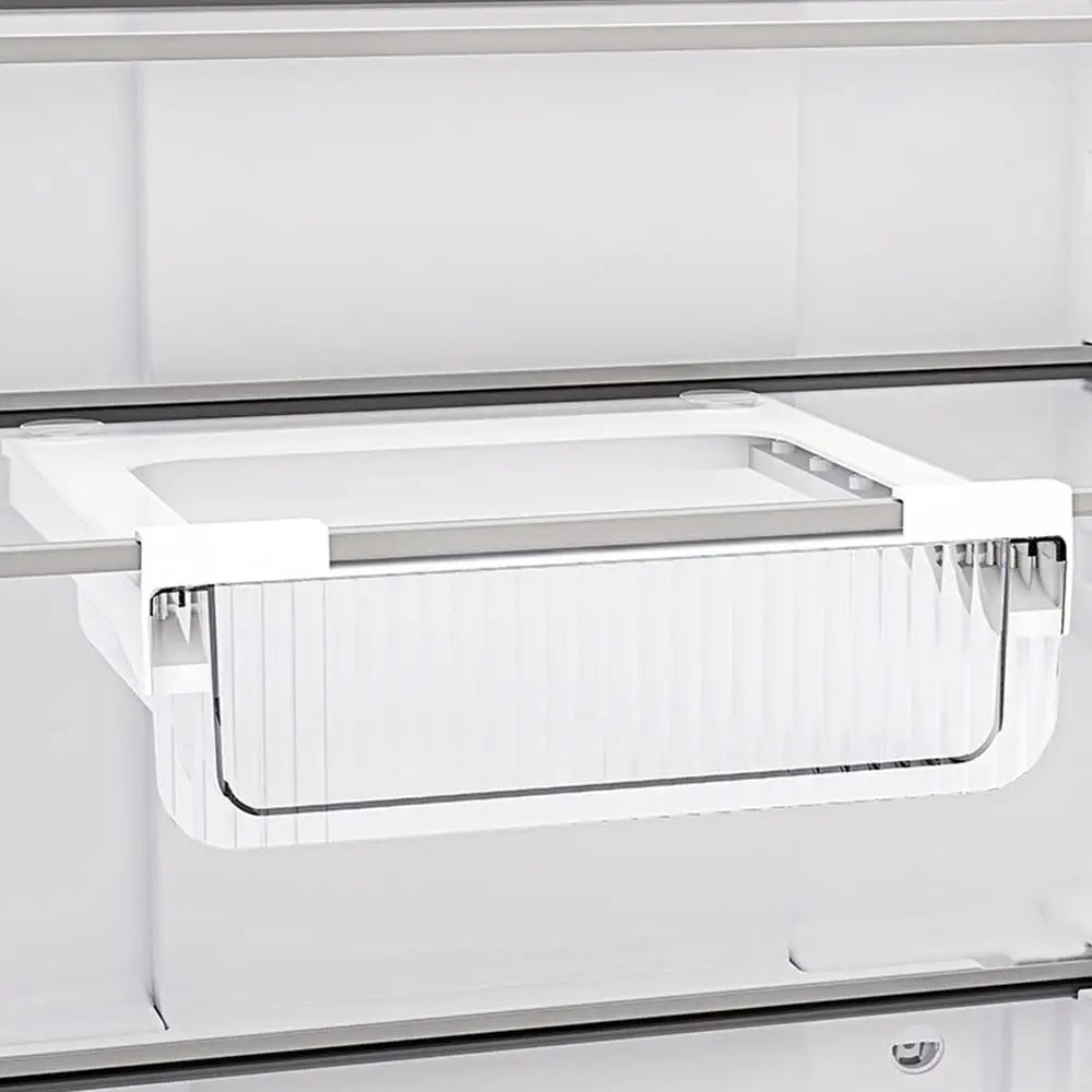 Clear Refrigerator Organizer Bin | Fridge Storage Drawer for Fruits, Vegetables & Deli Items | Kitchen Organization