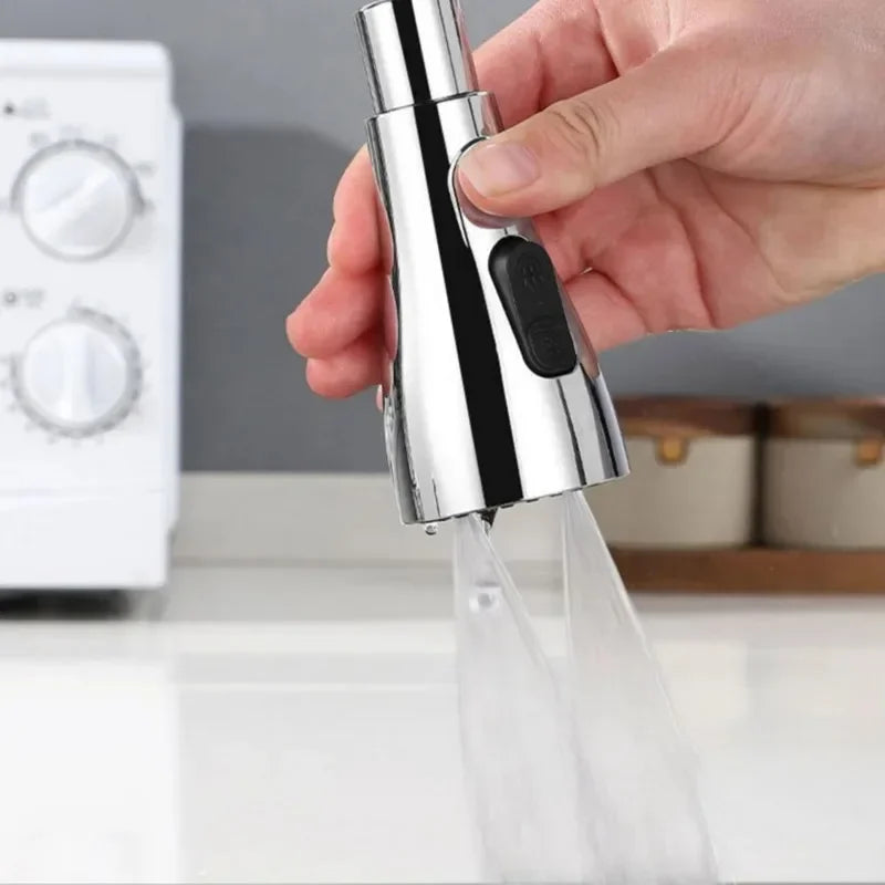 360° Rotating Kitchen Faucet Extender | Water-Saving Faucet Accessory | Dual-Rotation Faucet Aerator