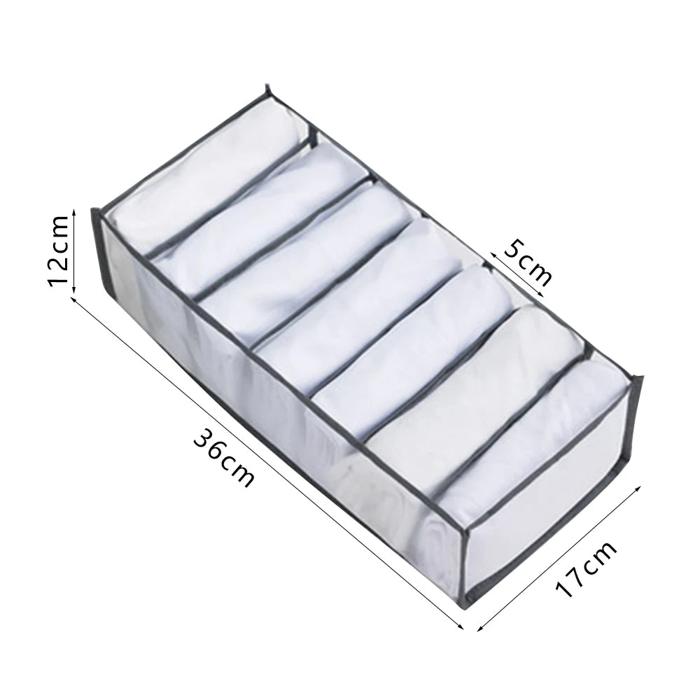 Dresser Drawer Organizer | Closet Storage Box for Clothes