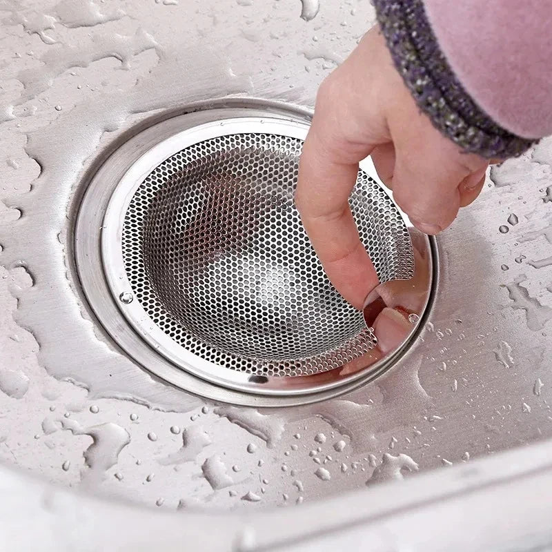 Stainless Steel Sink Strainer | Kitchen Sink Drain Filter | Shower Bathtub Bathroom Floor Drain Mesh Filter
