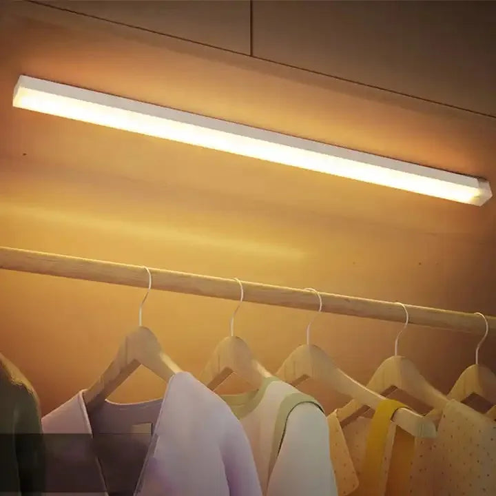 Rechargeable Motion Sensor LED Light Bar | Wireless Lighting | USB Dimmable Light | Under Cabinet, Kitchens, Closets, Stairways, Hallways, Bedrooms