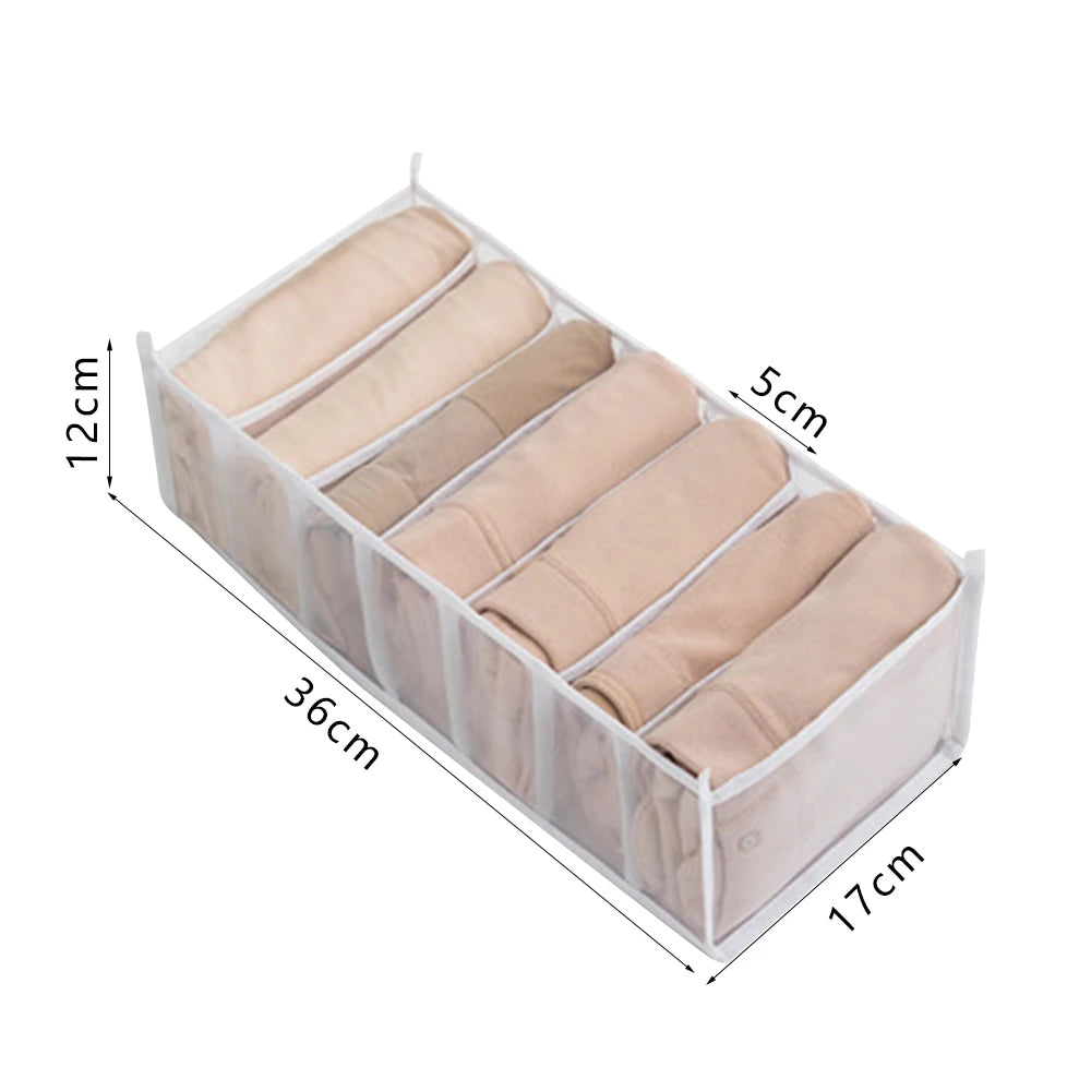 Dresser Drawer Organizer | Closet Storage Box for Clothes