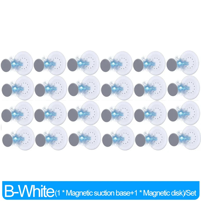 Magnetic Wall Remote Control Holders | No Drill Electronics Organizer | Invisible Magnetic Storage for Home Organization