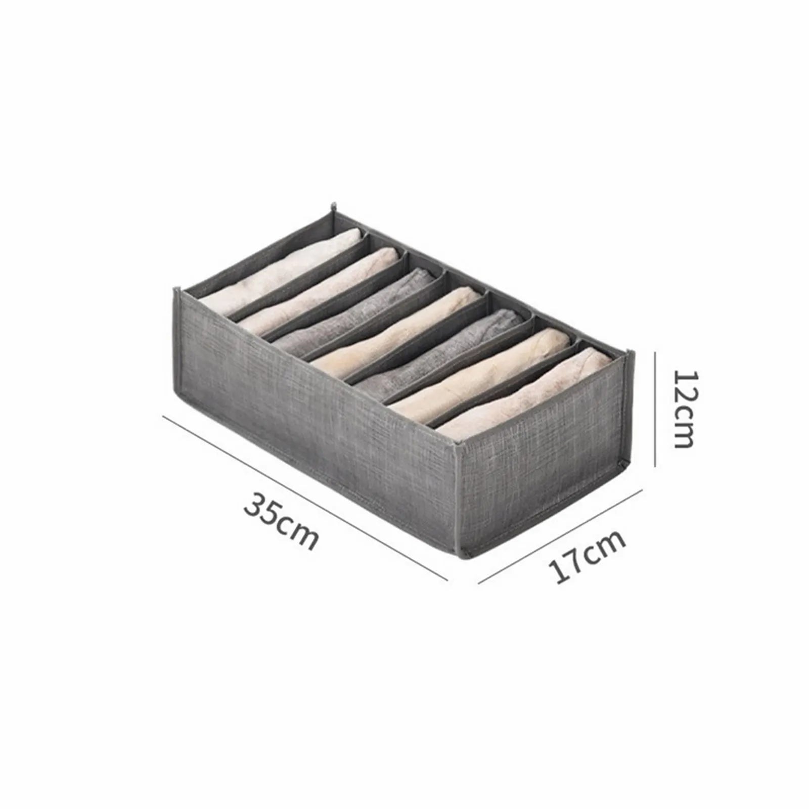 Dresser Drawer Organizer | Closet Storage Box for Clothes