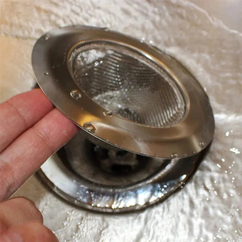 Stainless Steel Sink Strainer | Kitchen Sink Drain Filter | Shower Bathtub Bathroom Floor Drain Mesh Filter