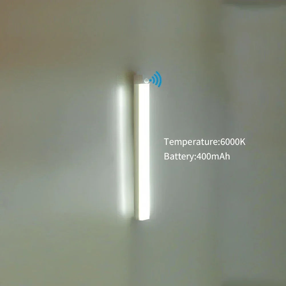 Rechargeable Motion Sensor LED Light Bar | USB Dimmable Under Cabinet Light | Wireless Closet, Stair & Kitchen Lighting