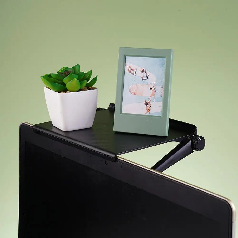 1PC Hot Selling Computer and TV Screen Storage Rack Wireless Router Set-top Box Rack No Perforated Storage Bracket Divine Tool