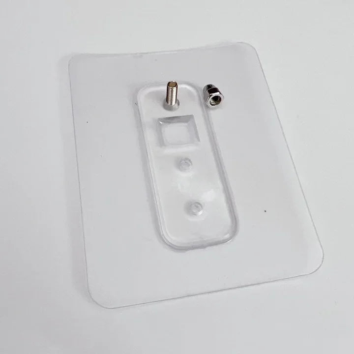 No Drill Bathroom Shelf | Wall Mounted Adhesive Bathroom Organizer for Shower and Wall
