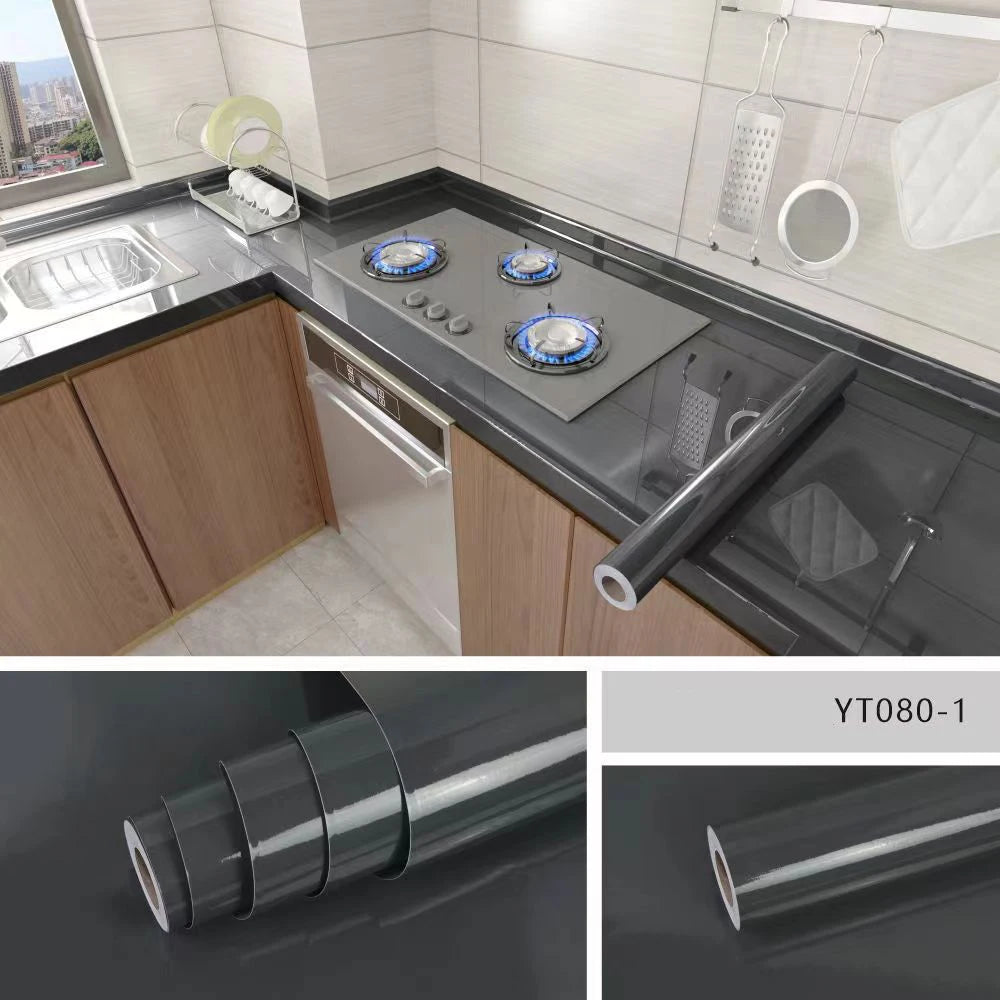 Marble Peel & Stick Wallpaper | Waterproof Oil-Proof Contact Paper for Kitchen Countertops, Cabinets & Backsplash Renovation