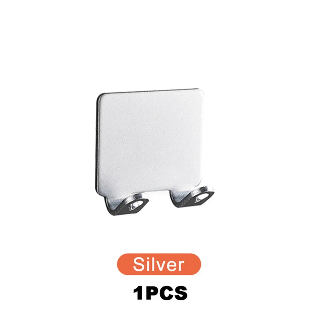 Self-Adhesive Razor Holder Hooks | No Drill Wall Mounted Shaver Organizer | Bathroom & Shower Storage Hooks