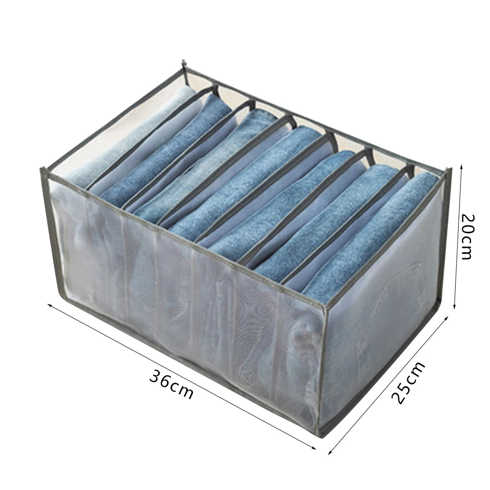 Dresser Drawer Organizer | Closet Storage Box for Clothes