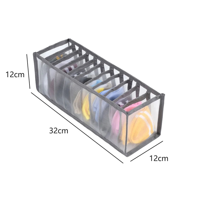 Dresser Drawer Organizer | Closet Storage Box for Clothes