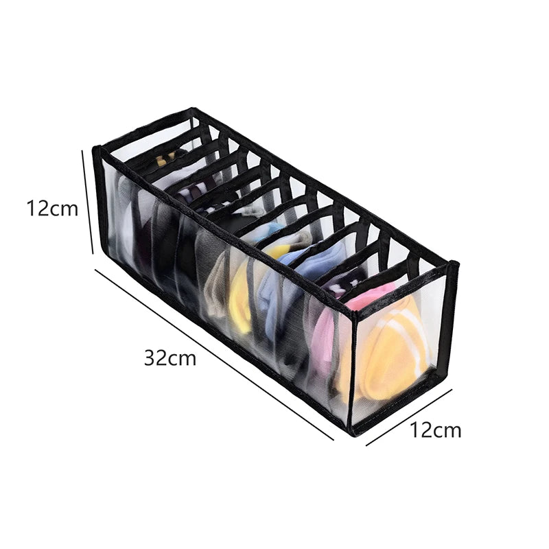 Dresser Drawer Organizer | Closet Storage Box for Clothes