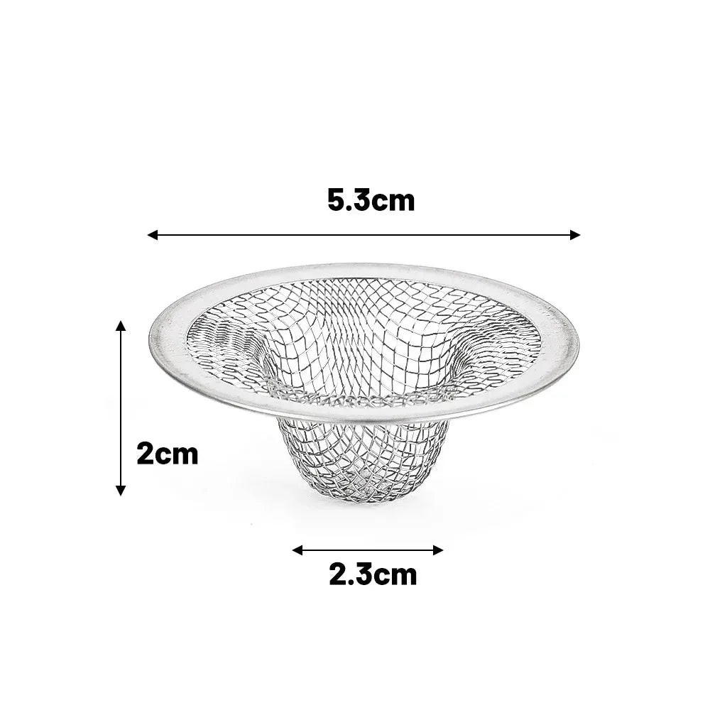 Stainless Steel Sink Strainer | Kitchen Sink Drain Filter | Shower Bathtub Bathroom Floor Drain Mesh Filter