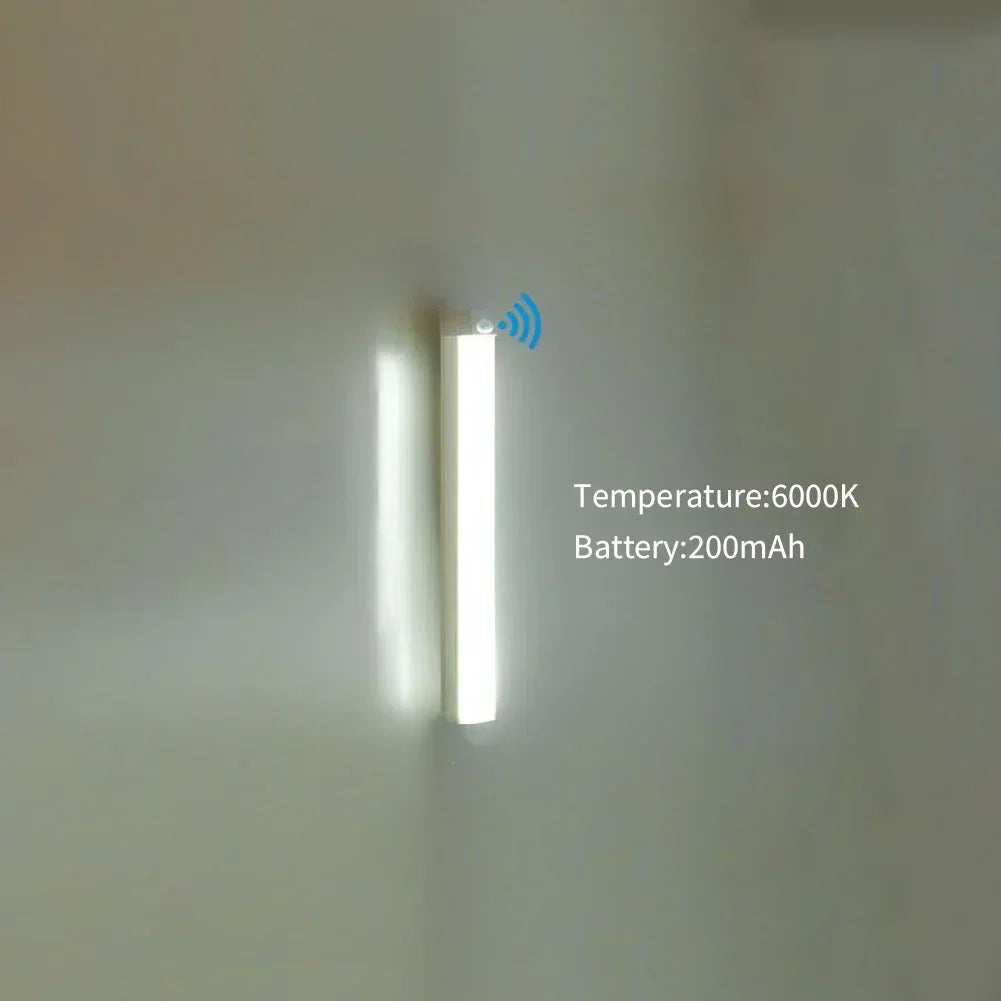Rechargeable Motion Sensor LED Light Bar | USB Dimmable Under Cabinet Light | Wireless Closet, Stair & Kitchen Lighting