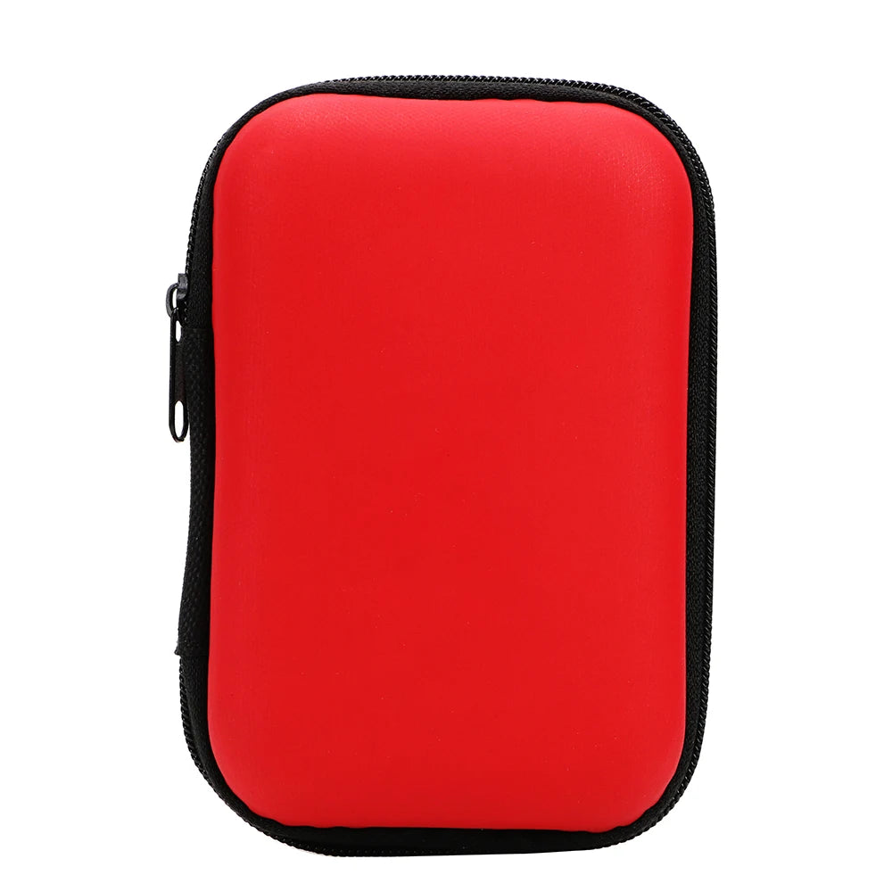 Portable Electronics Organizer Case | Waterproof Travel Cable Storage Bag for Chargers, Earphones & USB Accessories