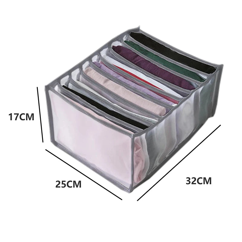 Dresser Drawer Organizer | Closet Storage Box for Clothes
