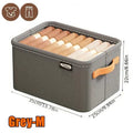 Foldable Clothes Organizer Bin | Wardrobe Storage Box for Clothes, Towels, Blankets, & Closet Organization