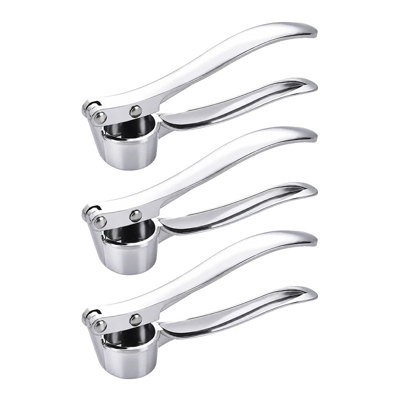 Manual Garlic Press | Garlic & Ginger Crusher Mincer with Comfort Grip Handle