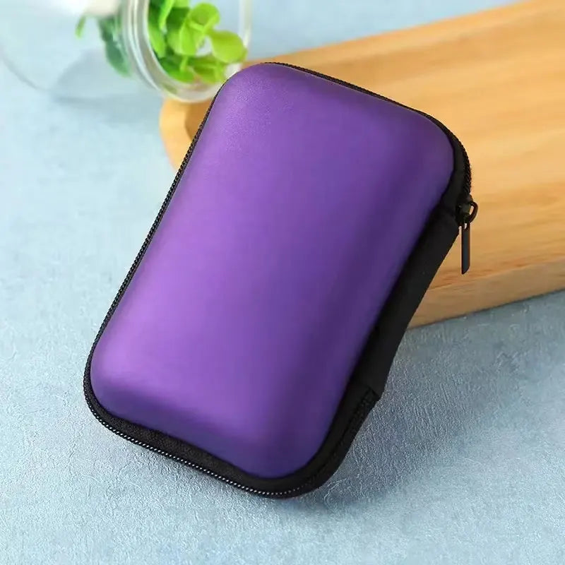 Portable Electronics Organizer Case | Waterproof Travel Cable Storage Bag for Chargers, Earphones & USB Accessories