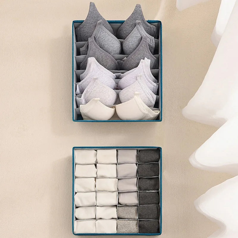 Dresser Drawer Organizer | Closet Storage Box for Clothes